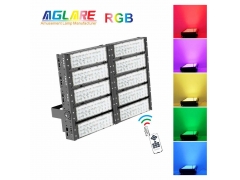 Amusement Ride Lighting - 500w outdoor LED Projector RGB remote LED floodlights